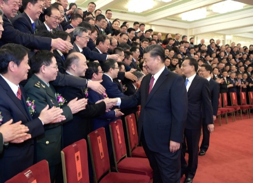 中共中央国务院隆重举行国家科技奖励大会 习近平出席大会并为最高奖获得者等颁奖