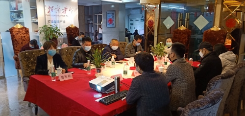 湘潭高新区招商合作局局长周勇一行到访园链