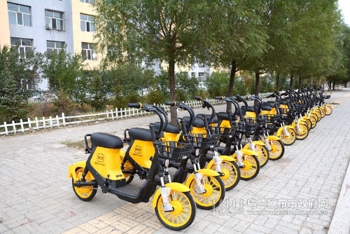 共享单车进驻化德 共享绿色低碳生活