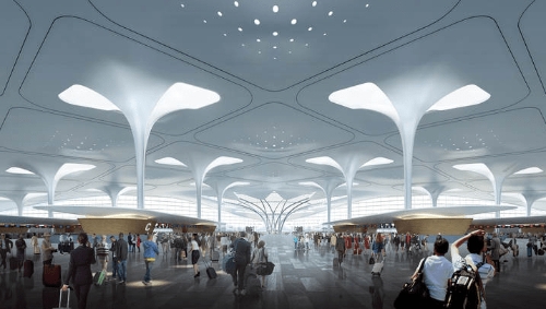 绿色航站楼长啥样？来看杭州机场在建的T4