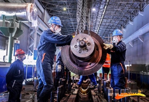 高清组图｜大唐陡河电厂 用科技创新 精细管理换蓝天白云