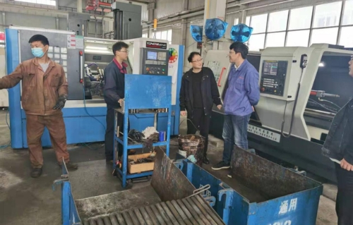 主动对接 上门帮扶 助推企业绿色高质量发展