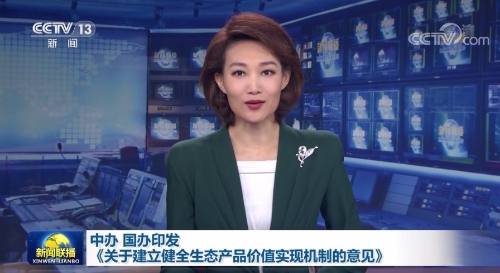 中办 国办印发《关于建立健全生态产品价值实现机制的意见》