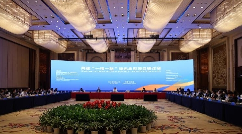 共建“一带一路”绿色典型项目研讨会举行