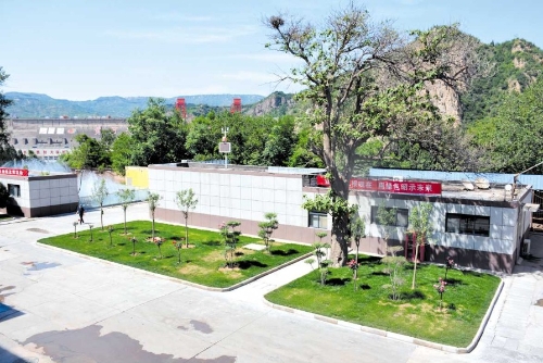 绿色低碳强发展 河南三门峡打造黄河岸边“花园式”工厂