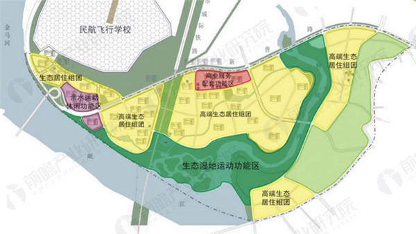新津白鹤滩亲水运动休闲特色小镇