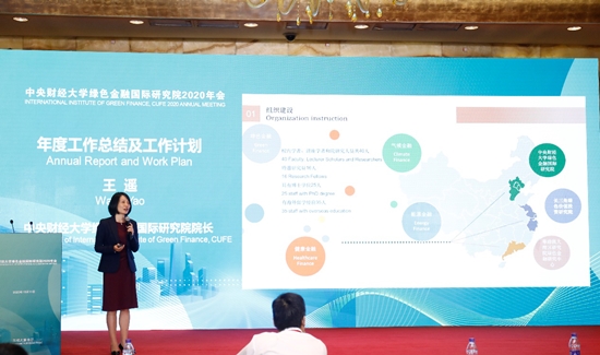 论道绿色金融 |中财大绿色金融国际研究院2020年会在京举办