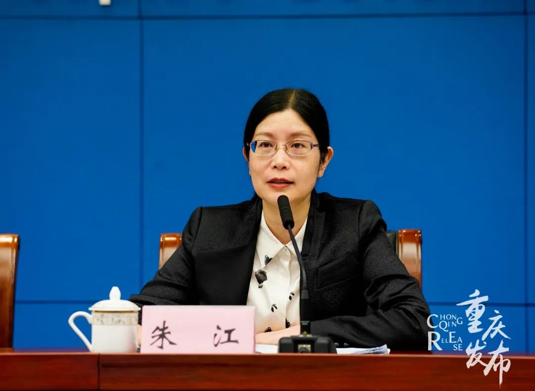 朱江介绍相关情况 吴汪洋 摄